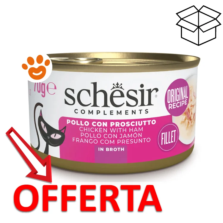 Schesir Cat Pollo con Prosciutto in Brodo di Pollo - Image 2