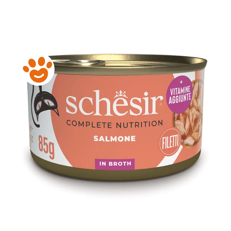Schesir Cat Salmone in Brodo