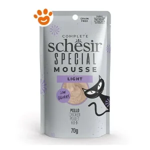 Schesir Cat Senior Special Mousse Light Pollo