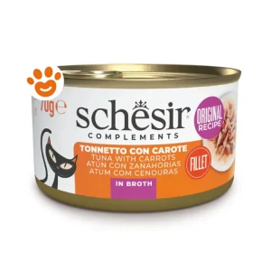 Schesir Cat Tonnetto con Carote in Brodo