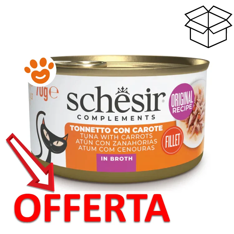 Schesir Cat Tonnetto con Carote in Brodo - Image 2