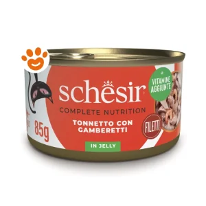 Schesir Cat Tonnetto con Gamberetti in Jelly