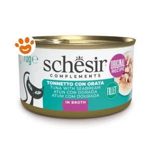 Schesir Cat Tonnetto con Orata in Brodo