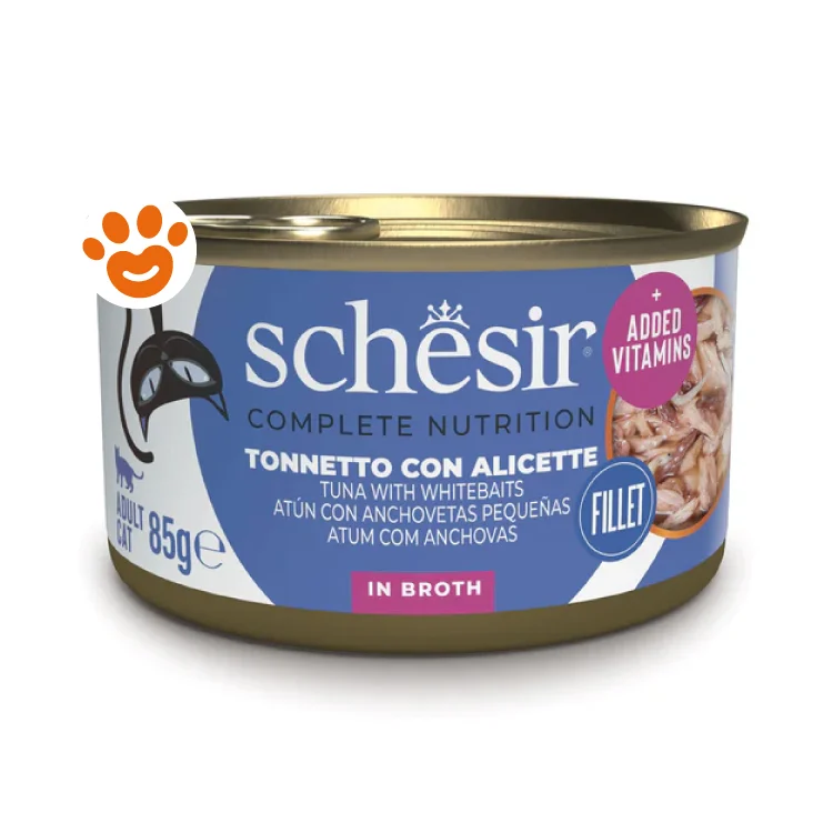 Schesir Cat Tonnetto e Alicette in Brodo
