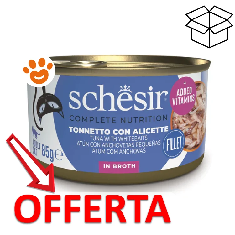 Schesir Cat Tonnetto e Alicette in Brodo - Image 2