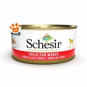 Schesir Dog Filetti di Pollo con Manzo