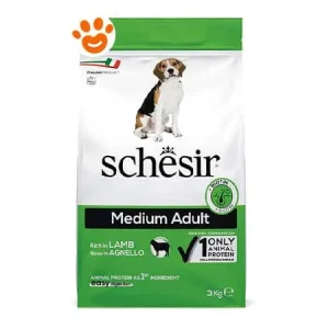 Schesir Dog Medium Adult con Agnello
