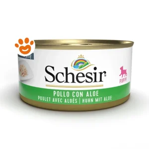 Schesir Dog Puppy Filetti di Pollo con Aloe