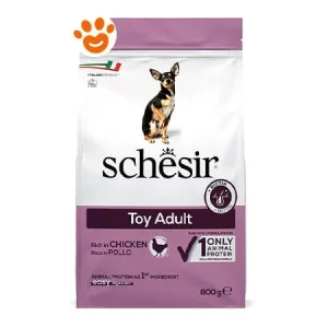 Schesir Dog Toy Adult Ricco in Pollo