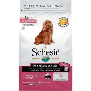 Schesir Medium Adult Mantenimento Prosciutto 12Kg Per Cani