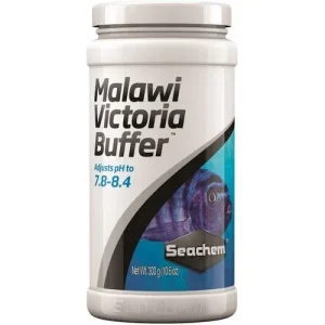 Seachem Malawi/Victoria Buffer 300 g – Stabilizzatore pH 7.8–8.4 per Ciclidi Africani