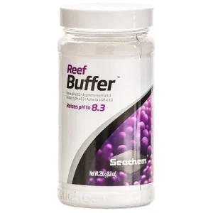 Seachem Reef Buffer 250 g – Stabilizzante del pH 8.3 per acquari di barriera