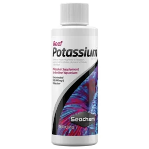Seachem Reef Potassium 100 ml – Integratore di Potassio per Acquari Marini con Coralli