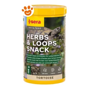 Sera Tortoise Herbs & Loops Snack
