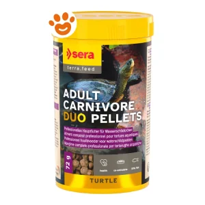 Sera Turtle Adult Carnivor Duo Pellets