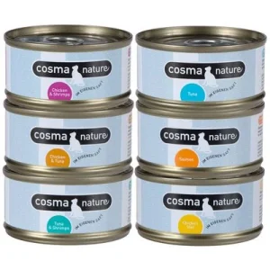 Set prova misto: 400 g Purizon & 6 x 70 g Cosma Nature