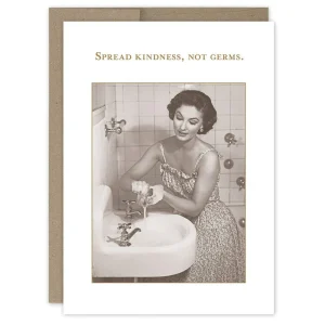 Shannon Martin Design Spread Kindness, Not Germs Card