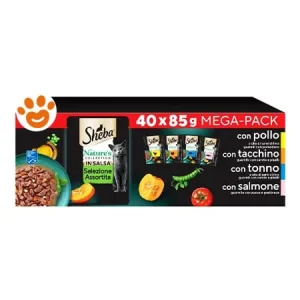 Sheba Cat Nature’s Collection Selezione Assortita in Salsa