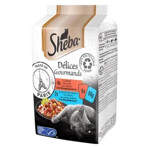 Sheba® Delices Gourmands Taste Of Paris 6X50G