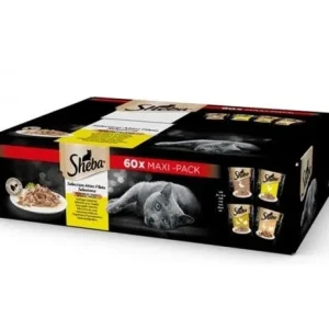 Sheba Selezione In Salsa Con Carne Per Gatti Da 60X85 Gr