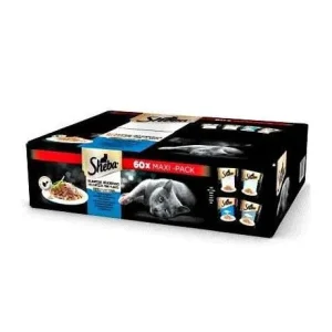 Sheba Selezione In Salsa Con Pesce Per Gatti Da 60X85 Gr