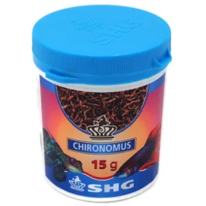 SHG Chironomus 15 g – Larve Liofilizzate per Pesci d’Acquario