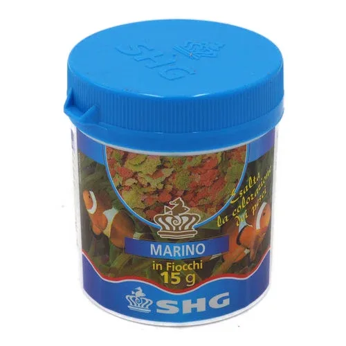 SHG Marino in Fiocchi 15 g – Mangime Completo per Pesci Marini