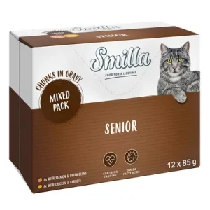 Smilla Senior Bocconcini in Salsa con Verdure in Busta umido gatto