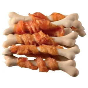 Snack Per Cani – Camillo Urrà Snack Ossicini Di Calcio Con Prosciutto Di Pollo Pz. 12 gr. 70
