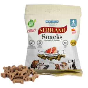 Snack Per Cani – Mediterranean Serrano Prosciutto Gr.100