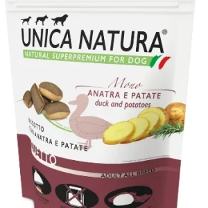 Snack Per Cani – Unica Natura Biscottino Con Anatra E Patate 300gr