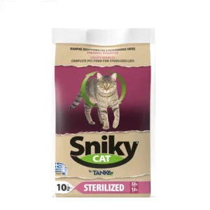 Sniky – Crocchette per gatti – Sterilizzati – 10Kg