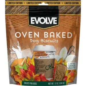 Sunshine Mills Inc Oven Baked Caramel Latte Dog Biscuits 12oz
