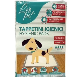 Tappetini assorbenti 60x90 10pz per Cani