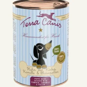Terra Canis Puppy Pollo Con Zucca, Camomilla E Polline Di Fiore