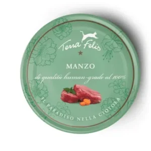 Terra Felis Gatto al Manzo 80gr