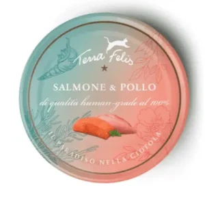 Terra Felis Gatto al Salmone e Pollo 80gr