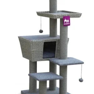 Tiragraffi 141cm Natural Eco Lovers Caribbean Love (Grigio)