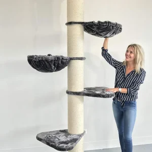 Tiragraffi Maine Coon Tower (Anthracite)