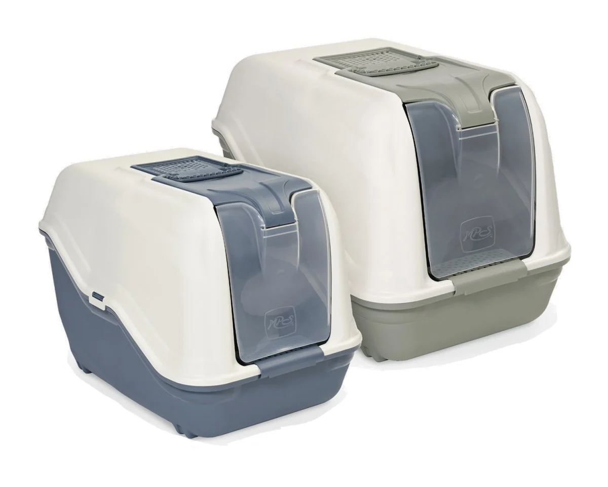 Toilette Lettiera per Gatti Chiusa Netta 54X39X40H - Image 2