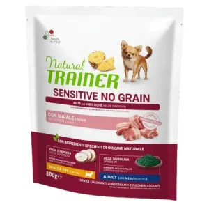TRAINER Small&amp;Toy Adult Sensitive GF Maiale 800Gr