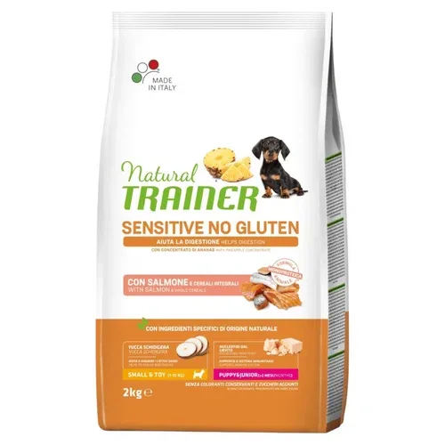 TRAINER Small&Toy Sensitive Puppy&Junior Salmone 2Kg