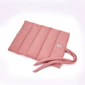 Trapuntina Arrotolabile Bouclé Teddy Rosa