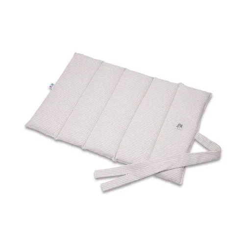 Trapuntina Arrotolabile Cotone Grigio Righe Strette