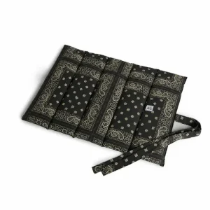 Trapuntina Arrotolabile Cotone Premium Bandana Grigio Scuro
