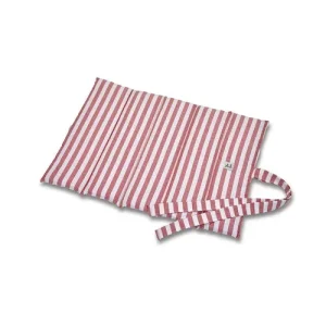 Trapuntina Arrotolabile Cotone Righe Larghe Rosso