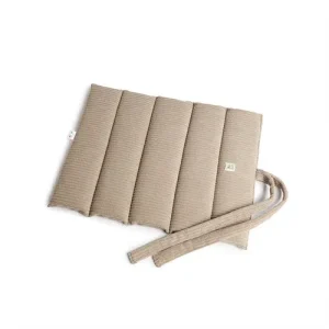 Trapuntina Arrotolabile Velluto a Coste Beige