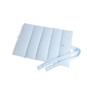 Trapuntina Arrotolabile Vichy Azzurro