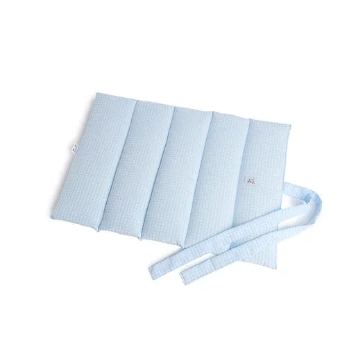Trapuntina Arrotolabile Vichy Azzurro
