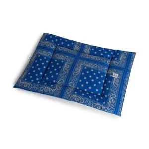 Trapuntina Quadro Cotone Premium Bandana Bluette